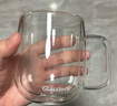Glasslock茶杯双层玻璃杯家用水杯咖啡杯耐高温泡茶杯办公室高硼硅450ml 实拍图