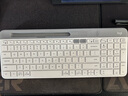 罗技（Logitech）时尚系列 K580 键盘 蓝牙键盘 办公键盘 无线键盘 便携超薄键盘 笔记本键盘 平板键盘 芍药白 实拍图
