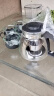 【京东物流】茶壶套装大容量玻璃茶杯带滤网耐高温茶具 1000ml壶+4只莲花杯 实拍图