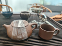 藏壶天下宜兴紫砂壶纯手工刻绘茶壶景舟石瓢壶唐云石瓢套装 实拍图