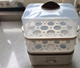 志高（CHIGO）煮蛋器蒸蛋器 电蒸锅双层多功能早餐煮蛋机 防干烧蒸蛋神器 可煮16个蛋【配蒸碗+量杯】ZDQ204 实拍图