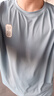 真维斯（Jeanswest）速干t恤男短袖夏季冰丝凉感网眼透气男士防晒半袖男生运动体恤衫 实拍图