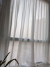 伊帘坊魔术贴窗帘窗纱免打孔安装纱帘透光不透人阳台纱飘窗白色竖百叶纱 百叶纱-白色-魔术贴-送绑绳 宽1.8*高1.8（含褶）一片 实拍图