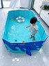 KOOCOOL游泳池家用儿童免充气可折叠水池家庭婴儿游泳桶户外大型支架泳池 1.6米【入门套餐】免充气泳池 实拍图