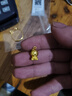 蒂蔻（Tico）新年礼物本命年足金十二生肖黄金吊坠鸡项链3D硬金鸡生肖挂坠 实拍图