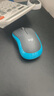 罗技（Logitech）MK275 键鼠套装 无线键鼠套装 办公键鼠套装 全尺寸 商务键鼠套装 带无线2.4G接收器 黑蓝色 实拍图
