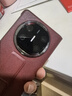 皮皮壳【腕带防摔款】适用华为MateX6折叠屏新款腕带真皮全包翻盖手机壳磁吸防摔商务瑞红色保护套 实拍图