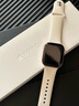 Apple/苹果 Watch Series 10 智能手表GPS款42毫米玫瑰金色铝金属表壳淡桃粉色运动型表带S/M MX1R3CH/B 实拍图