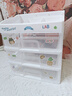静闲居化妆品收纳盒桌上收纳柜抽屉式置物架多层书桌护肤品学生文具收纳 基础款【送贴纸】3抽屉+1置物 实拍图