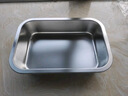 洛滑不锈钢方盆长方形份数盆饭店食堂托盘烤鱼自助快餐菜盆方盘 40cm×30cm×10cm【不带盖】9L 实拍图