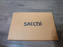 沙驰（SATCHI）男鞋2026夏季新品百搭运动休闲皮鞋男士网面透气厚底增高轻便男鞋 黑色 39 比运动鞋偏大一码 实拍图
