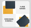 灵蛇（LINGSHE)鼠标垫 320*270*2mm家用办公游戏电脑桌垫  精密包边防滑  可水洗  P03蓝色 实拍图
