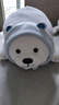 名创优品（MINISO）白熊趴姿公仔毛绒玩具抱枕靠垫卧室办公室午睡枕生日礼物 升级版 实拍图