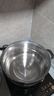 不锈钢加厚蒸锅多层家用蒸煮炖蒸笼蒸馒头电磁炉燃气灶炉具通用 【30cm】加厚双层蒸锅（3-4人用) 实拍图
