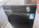 美的（Midea）洗烘套装 12KG滚筒洗衣机+10KG变频热泵烘干机 1.1洗净比 除菌除螨 MG120V36T+VH36T 家电国家补贴 实拍图