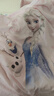 迪士尼Disney冰雪奇缘儿童睡衣女孩夏季薄款爱莎公主女童莫代尔中袖家居服套装 粉色 120  实拍图