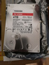 东芝（TOSHIBA）4TB 台式机机械硬盘 128MB 5400RPM SATA接口 P300系列(HDWD240) 实拍图
