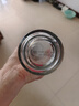 米家玻璃杯 双层带茶隔水杯 耐高温泡茶杯  加厚透明杯子400mL 金属灰 实拍图
