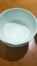 陶瓷碗家用吃饭米饭碗碗盘餐具套装碗筷碗具釉下彩奶油风一人食 1个4.5寸碗（奶绿色） 实拍图