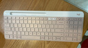 罗技（Logitech）时尚系列 K580 键盘 蓝牙键盘 办公键盘 无线键盘 便携超薄键盘 笔记本键盘 平板键盘  茱萸粉 实拍图