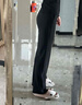 她语;HER SPEECH防晒透气冰感空气层直筒裤女休闲裤子女款2025年最新款阔腿裤女 实拍图