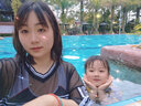 澜涛 游泳衣女士高级2025新款遮肚显瘦泡温泉大码加肥泳衣女胖遮肚子 黑色 3XL (135-155斤) 实拍图