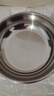 【不锈钢】和面盆厨房烘焙家用火锅盆洗菜打蛋汤锅盆醒面盆料理盆 32cm【热卖款】不锈钢 和面盆 实拍图