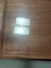 双枪乌金檀菜板 百年龄整木砧板家用抗菌防霉实木切菜案板40*27*2.5cm 实拍图