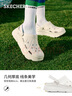 斯凯奇（Skechers）洞洞鞋女士夏季凉拖鞋泡泡鞋透气厚底增高外穿沙滩鞋踩屎感 实拍图