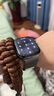 Apple/苹果 WatchSeries10智能手表GPS+蜂窝款46毫米原色钛金属表壳金属原色米兰尼斯表带S/M MC7M4CH/B 实拍图