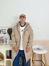 波司登反季羽绒服男女同款90绒加厚连帽修身中长款休闲百搭外套 实拍图