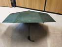 【爆款雨伞】加大雨伞男女商务伞大号格子折叠雨伞双人三人晴雨伞 深林绿UV（自动款 实拍图
