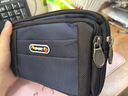 途尊新款户外腰包男士穿皮带多功能包防水运动包斜挎手机包横竖款挂包 黑色【横款】挎包/6.5寸 实拍图