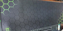 灵蛇（LINGSHE)鼠标垫800*300*3超大号加厚办公游戏鼠标垫学生电脑桌垫  精密锁边 P73 壁垒绿 礼盒装 实拍图