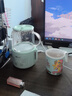 小熊（Bear）迷你养生壶养生杯 电炖杯电热杯煮花茶壶烧水壶办公室杯子0.4L全玻璃杯体YSH-F04E1 实拍图