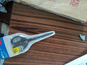 得力（deli）【超级爆款】得力(deli)180mm黑刃防锈剪刀  办公家用生活手工剪纸刀 办公用品 黑色6009-S 实拍图