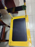 奂萃拖车可折叠小推车拉货手推车搬家平板车带刹车钢板手拉车快递搬运 90*60黄色5寸防尘轻音轮载重1000斤 实拍图