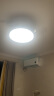 美的（Midea）风扇灯餐厅吊扇灯led卧室客厅灯隐形扇叶遥控护眼三防灯具熟睡风 实拍图