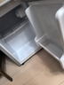 小鸭小冰箱迷你小型家用 冷藏冷冻两用宿舍寝室出租房用双门办公室电冰箱节能省电 银色-42A128LSW【一级能效 净味款】 实拍图