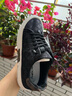 花花公子（PLAYBOY）男鞋2025秋冬季保暖新款商务休闲皮鞋男士鞋子男款帆布鞋百搭板鞋 黑色 CPL1250922 41 运动 实拍图