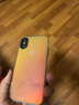 暴走 适用苹果x/xs手机壳 iphonex/xs保护套 硅胶软边简约半透明全包防摔镭射渐变高级感磨砂硬壳 实拍图