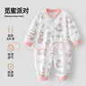 贝肽斯婴儿衣服春秋季长袖连体衣纯棉新生儿哈衣男女宝宝初春装睡衣 实拍图