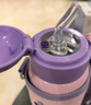 哈尔斯儿童保温杯316L不锈钢学生吸管水杯子双饮大容量高颜值 熊550ml 实拍图
