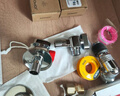 九牧（JOMOO）铜合金加厚角阀三角阀1冷1热套装   02064-1C-1  实拍图