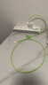 品胜苹果数据线USB to Lightning充电线快充 适用iPhone14Pro/13/12/XR/11/8手机ipad平板车载编织绿 实拍图
