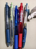 派通（Pentel）BLN105按动红色中性笔高颜值0.5mm签字笔商务学生速干水笔水性笔文具 红杆红芯单支装 实拍图