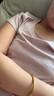 蕉内300S女士睡裙莫代尔夏季凉感短袖睡衣防走光花瓣袖柔软家居服 实拍图