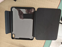 闪魔iPad11/10保护壳2025/22款iPad10代11代保护套10.9英寸四边磁吸可拆分抗摔透明亚克力保护壳-黑色 实拍图