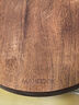 美厨（maxcook）乌檀木砧板菜板 圆形整木加厚案板和面板 33*33*3cm 中号MCPJ8277 实拍图