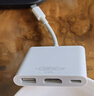 Apple/苹果 USB-C/Typc-C转HDMI多端口转换器 苹果转换器扩展坞外接HDMI 适用于USB-C接口设备 实拍图